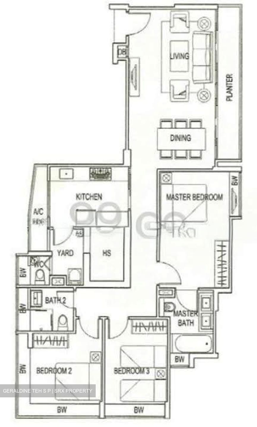 The Ambrosia (D15), Apartment #574445441